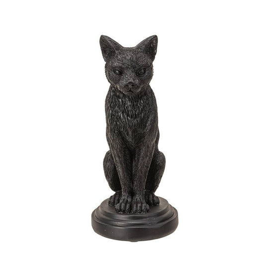 Faust's Familiar Cat Candle Holder