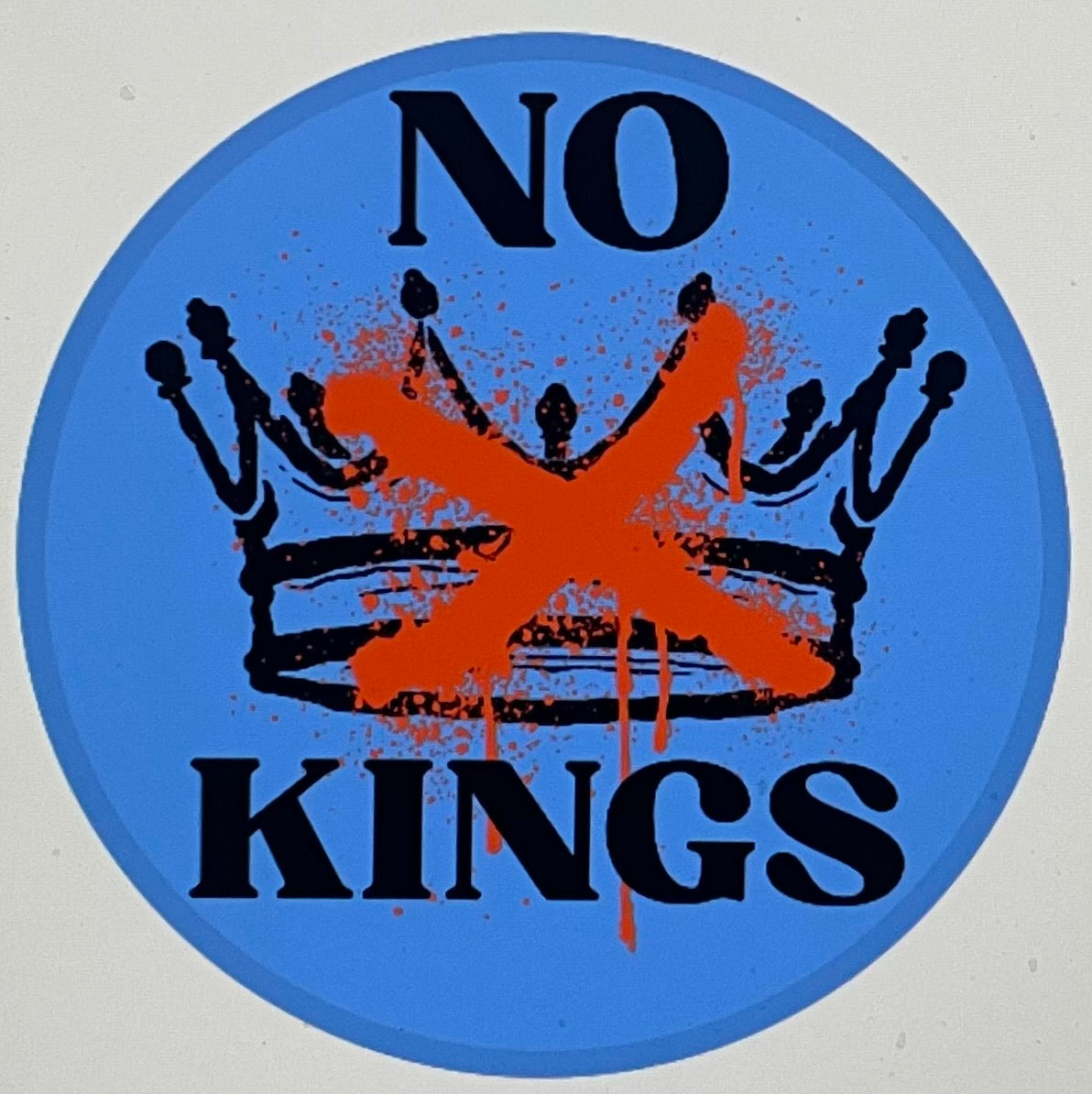 No Kings Jumbo Pin