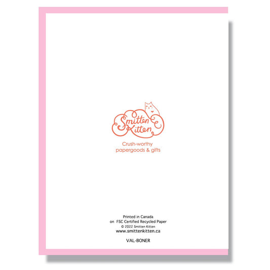 I Get A Boner Valentine's Day Card