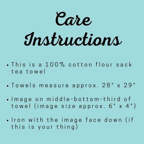 Raven Flour Sack Towel: 1 Towel