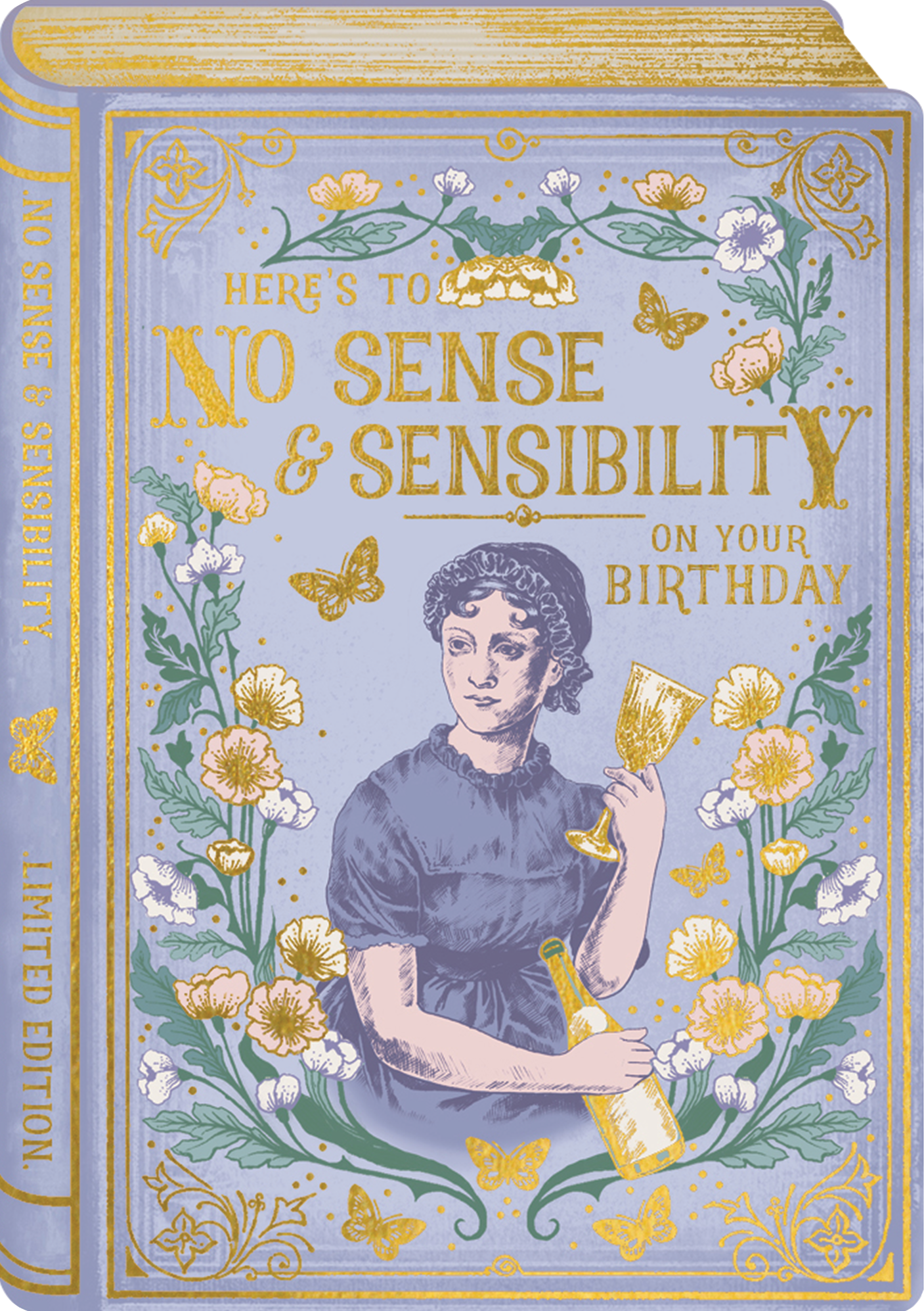 STORYBOOK SENSE SENSIBILITY BIRTHDAY GREETING CARD ART FILE