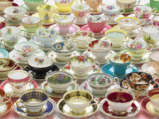 More Teacups 275pc puzzle