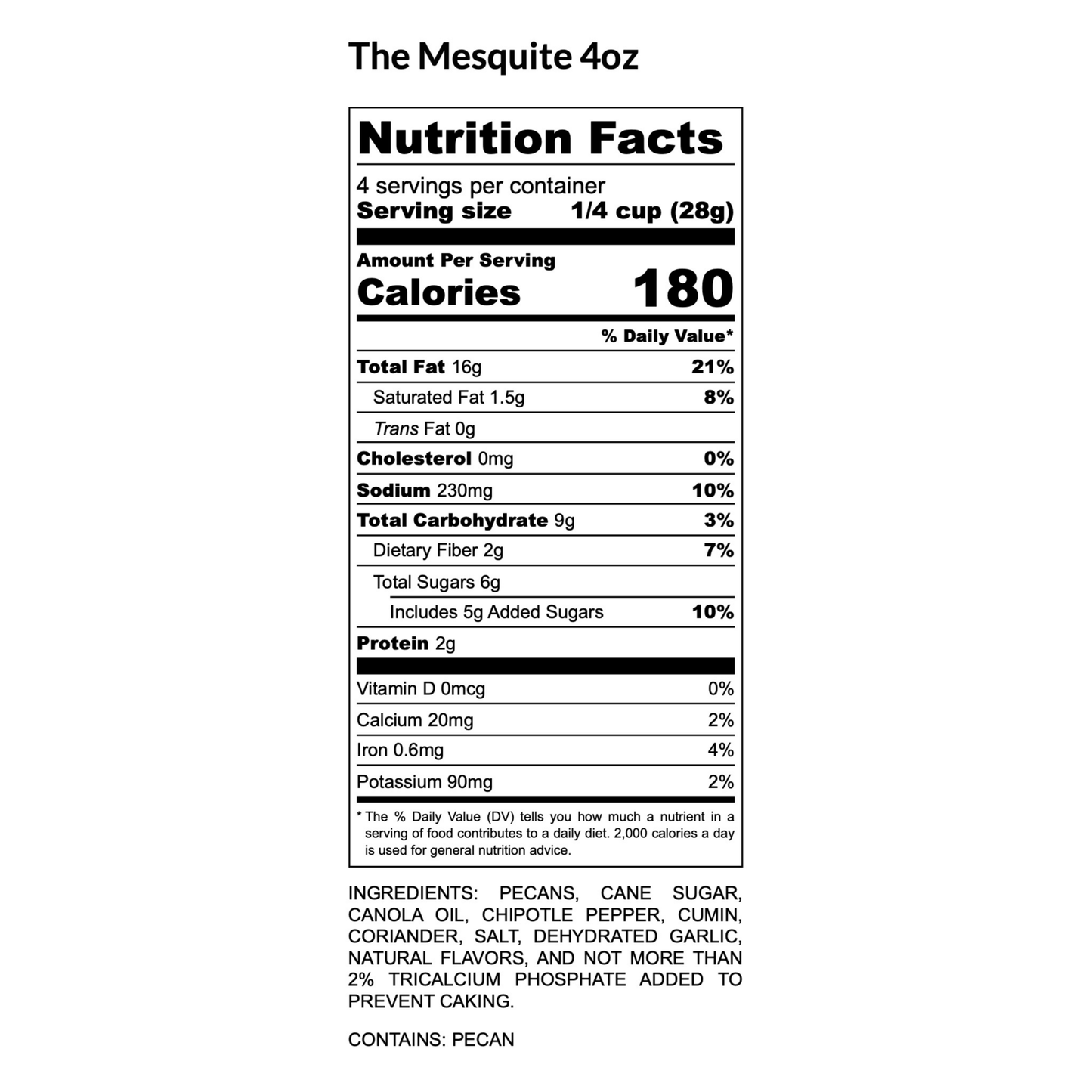 4oz Fortune Favors The Mesquite - The Regal Find