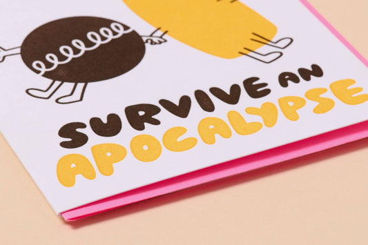 Our Love Could Survive an Apocalypse Twinkie Card