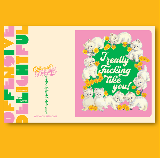 Really Fucking Like You Card