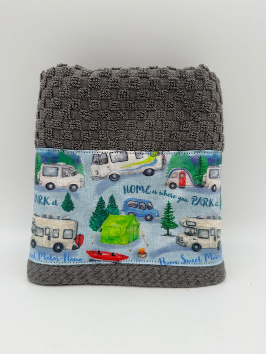 Home is Where You Park It Kitchen Towel