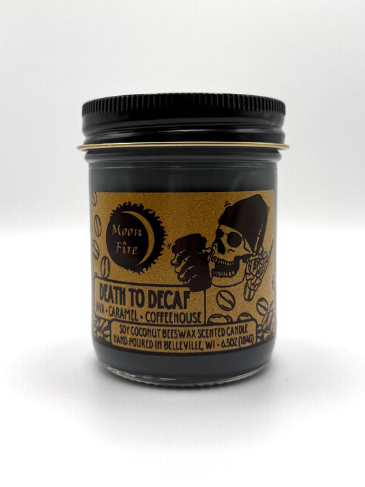 Death to Decaf Jar Candle