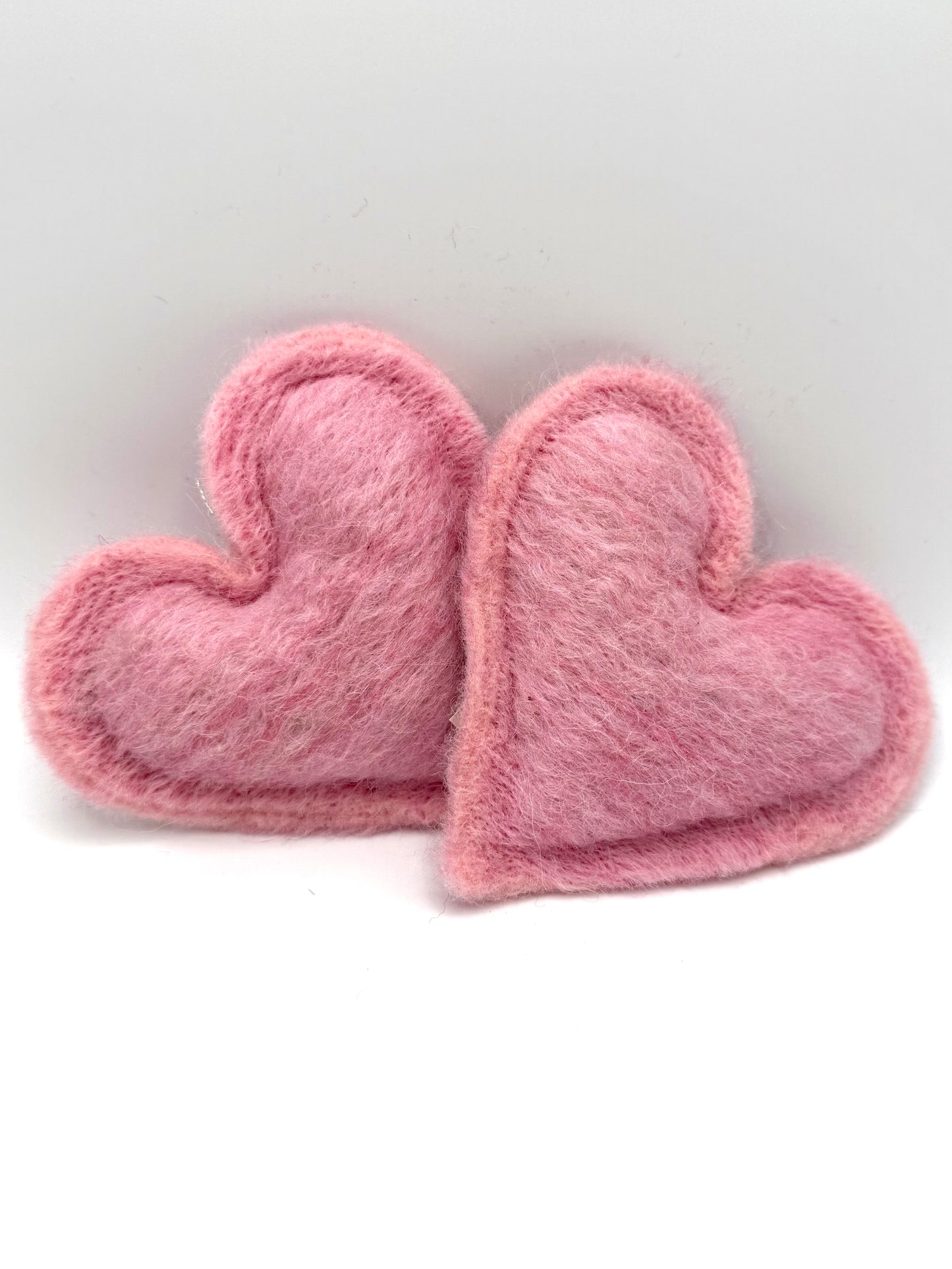 Felted Heart Lavender Sachet