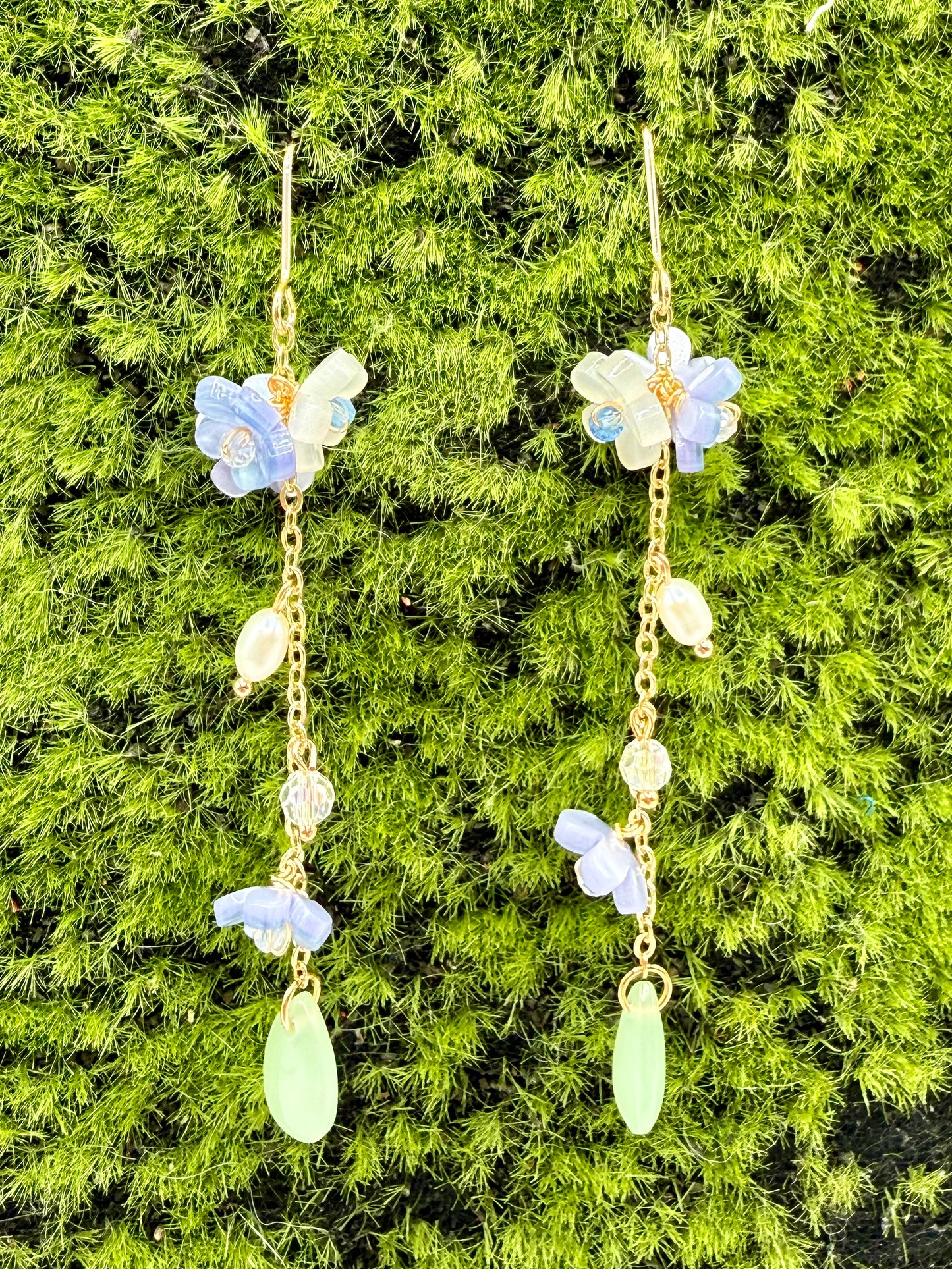 Flower Dangle Earrings