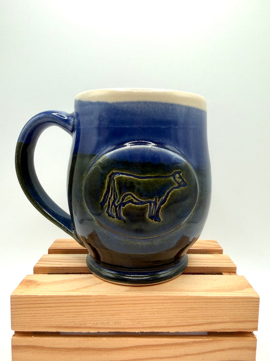 Cow Mug by Jenny Blasen