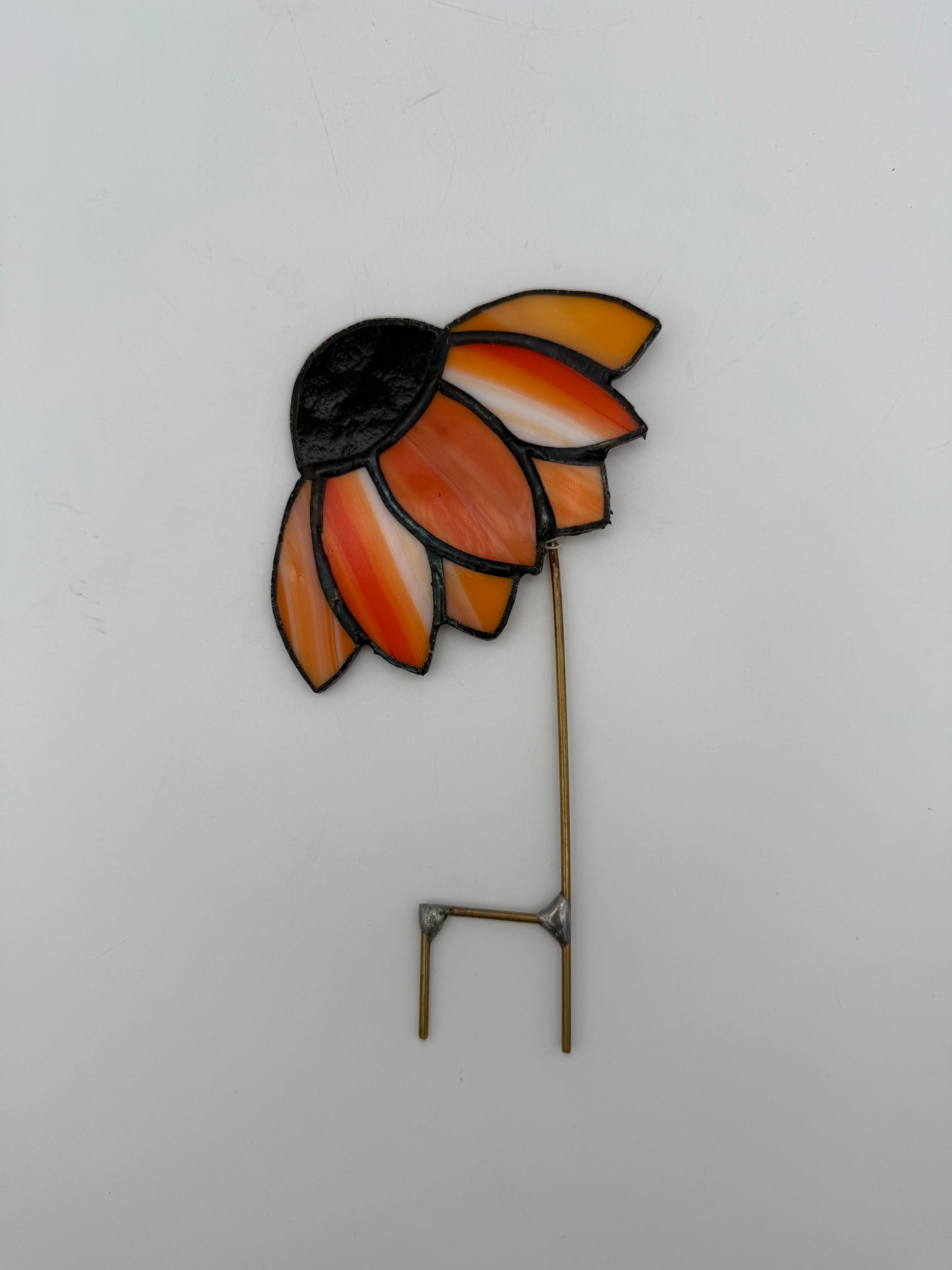Small Stained Glass Coneflower by Debi