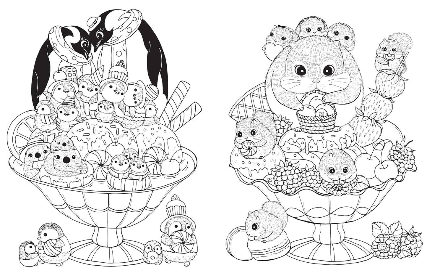 A Million Baby Animals Coloring Book by Lulu Mayo - The Regal Find