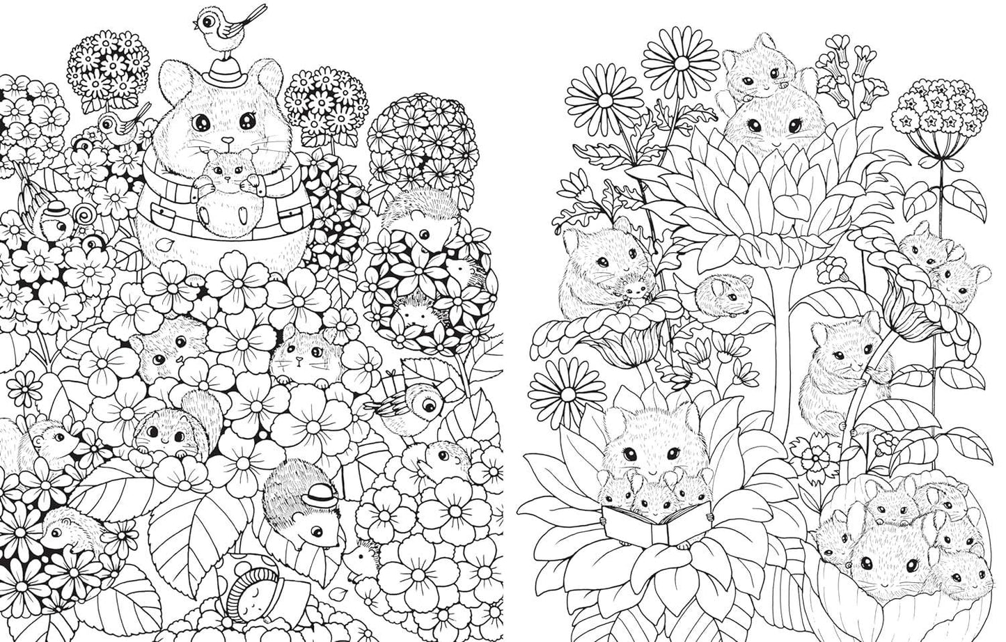 A Million Baby Animals Coloring Book by Lulu Mayo - The Regal Find