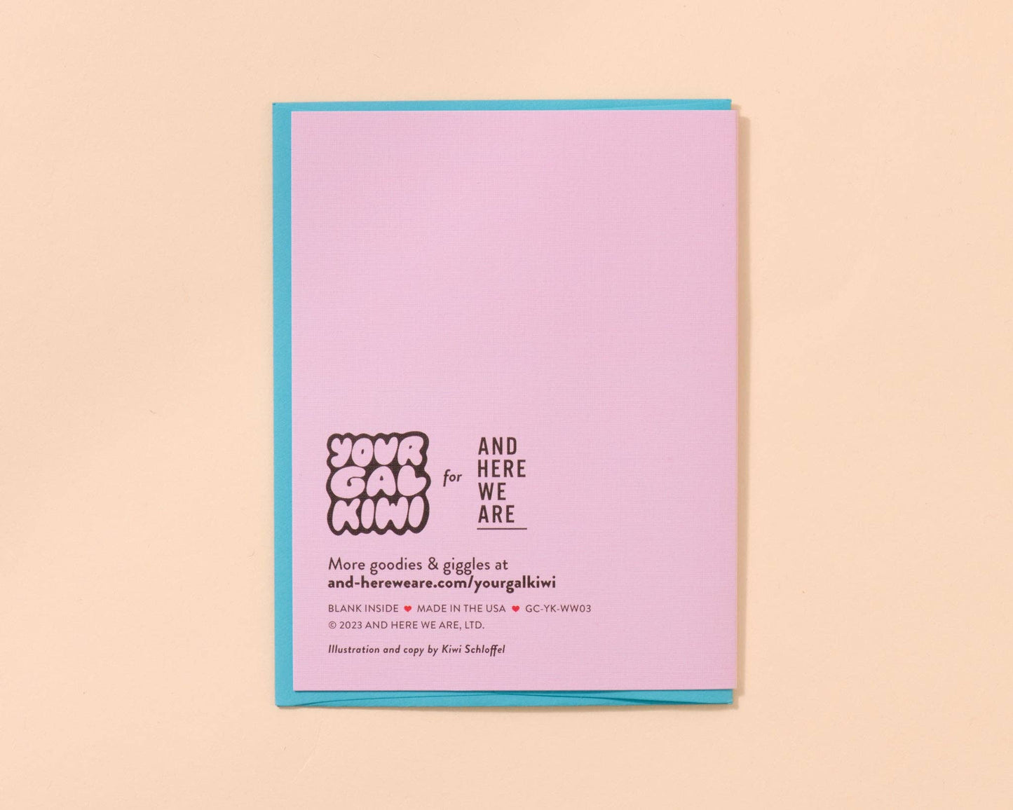 Genitals Work Well Card