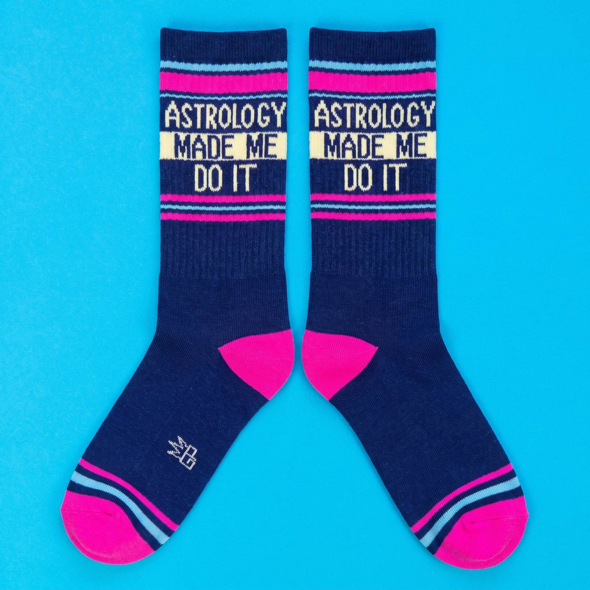 Astrology Made Me Do It Gym Crew Socks