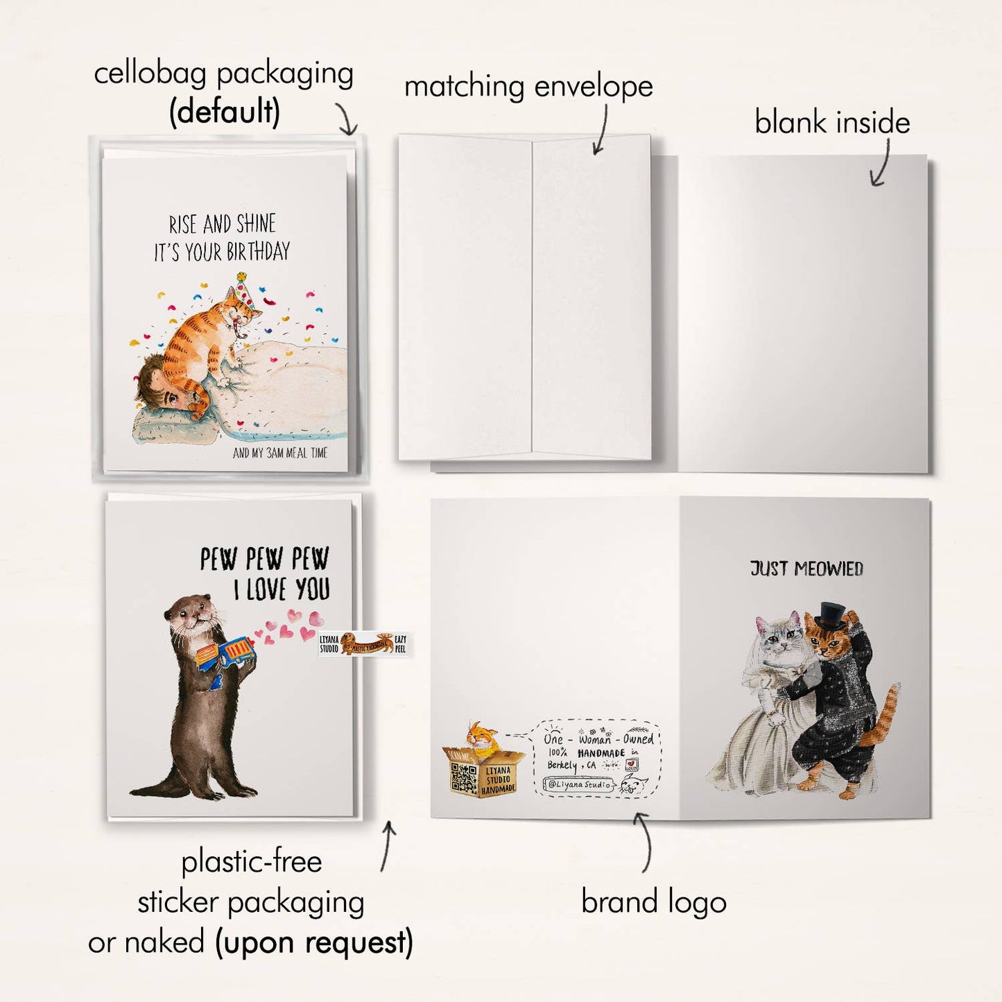 Cat Loaf You - Funny Valentines Day Card - The Regal Find