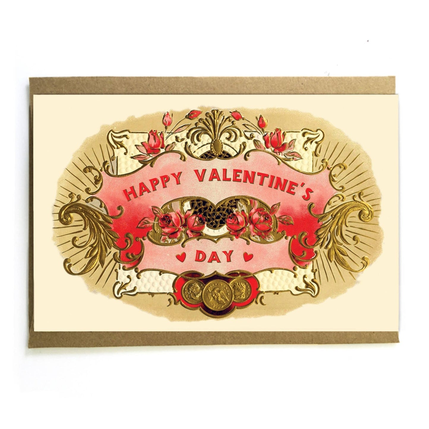 Cigar Box Valentine Card - The Regal Find