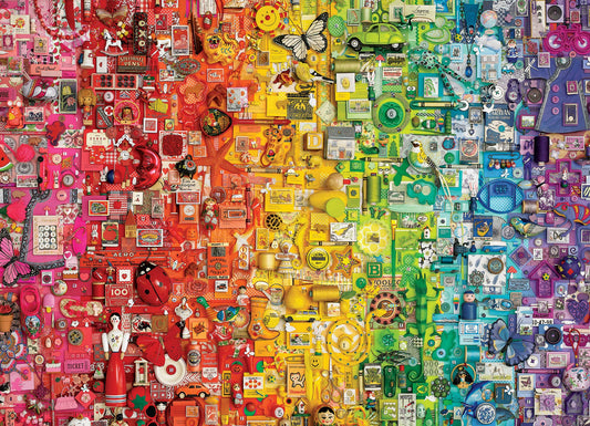 Colourful Rainbow - 1000 Piece Puzzle - The Regal Find