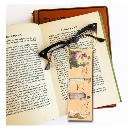 Fuck Off, I'm Reading Regency Women Wood Bookmark