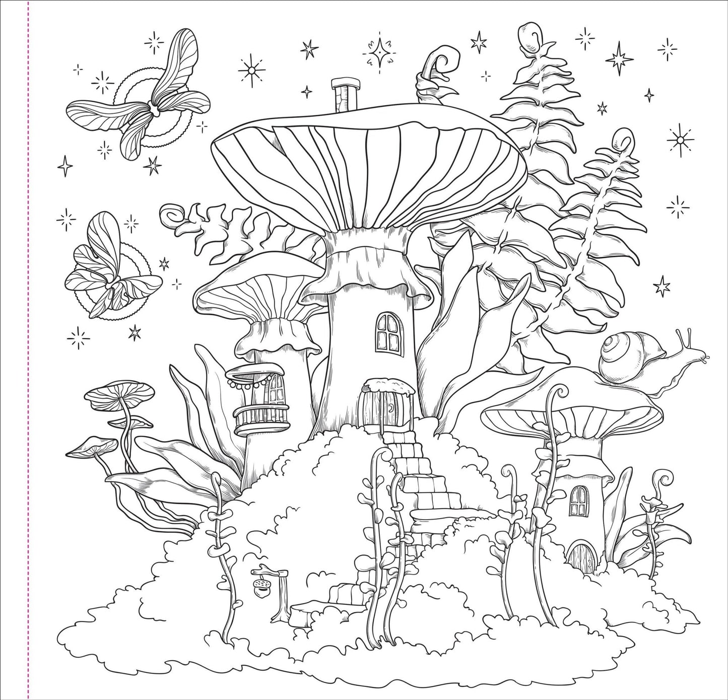 Enchanted Kingdom Adult Coloring Book - The Regal Find
