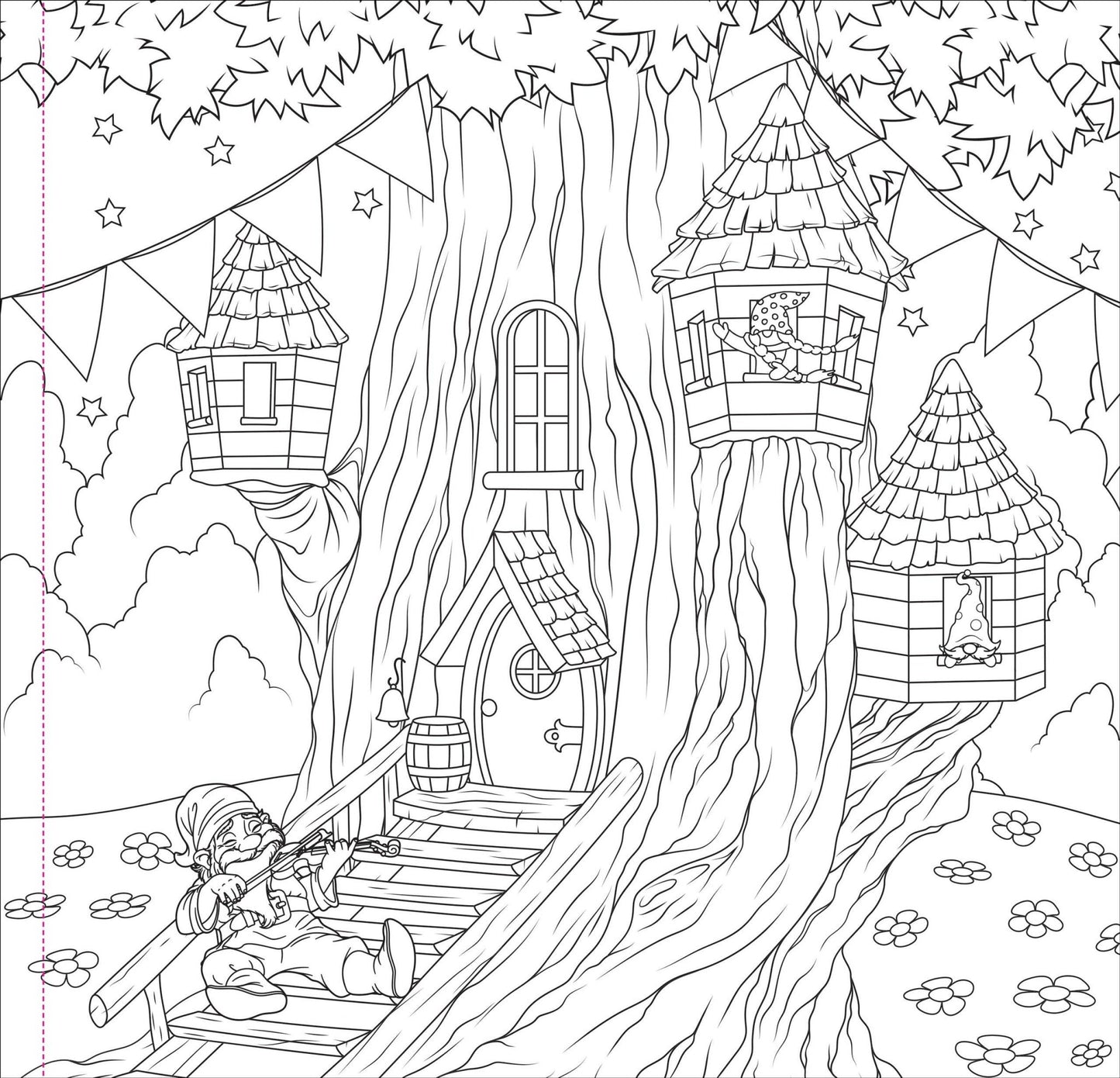 Enchanted Kingdom Adult Coloring Book - The Regal Find