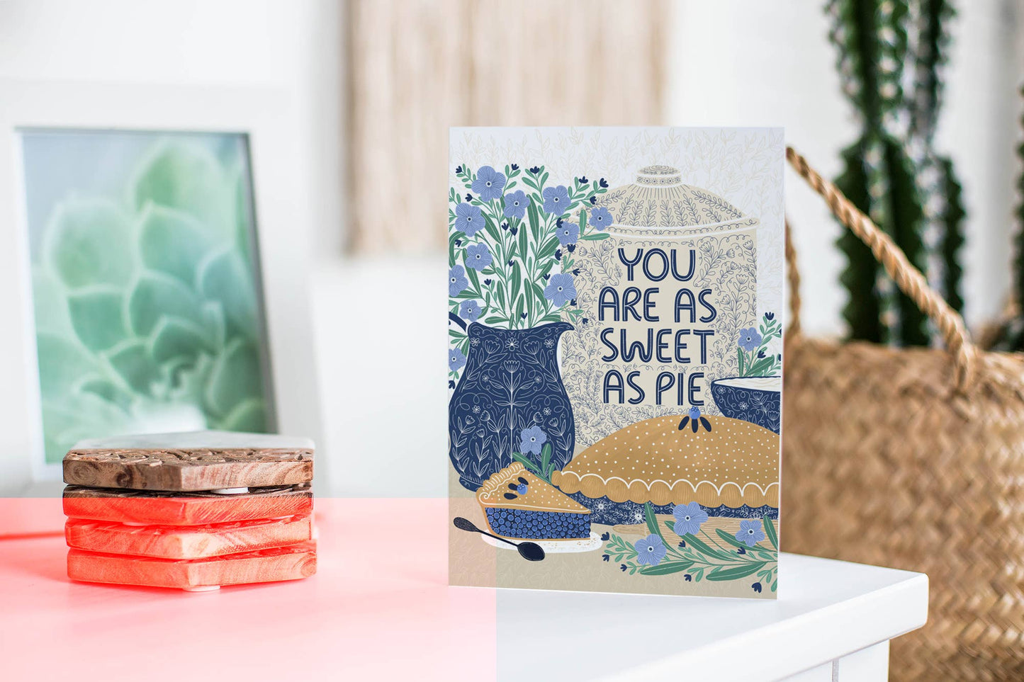 Thank You Pie Greeting Card