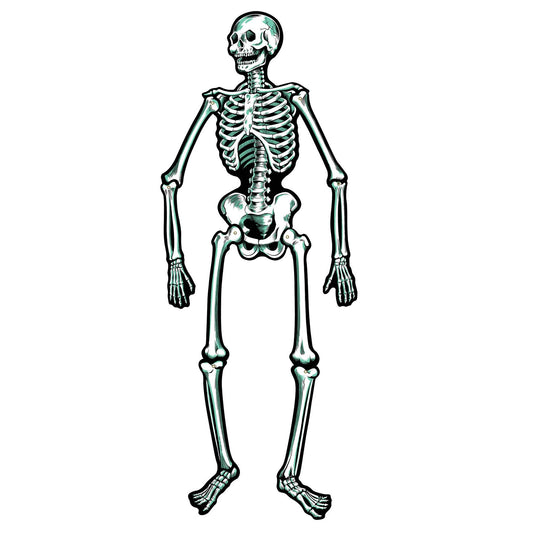 Jointed Cardstock Skeletons (Pack of 2 - 22"H)