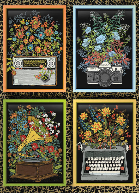 Floral Objects 1000pc puzzle - The Regal Find