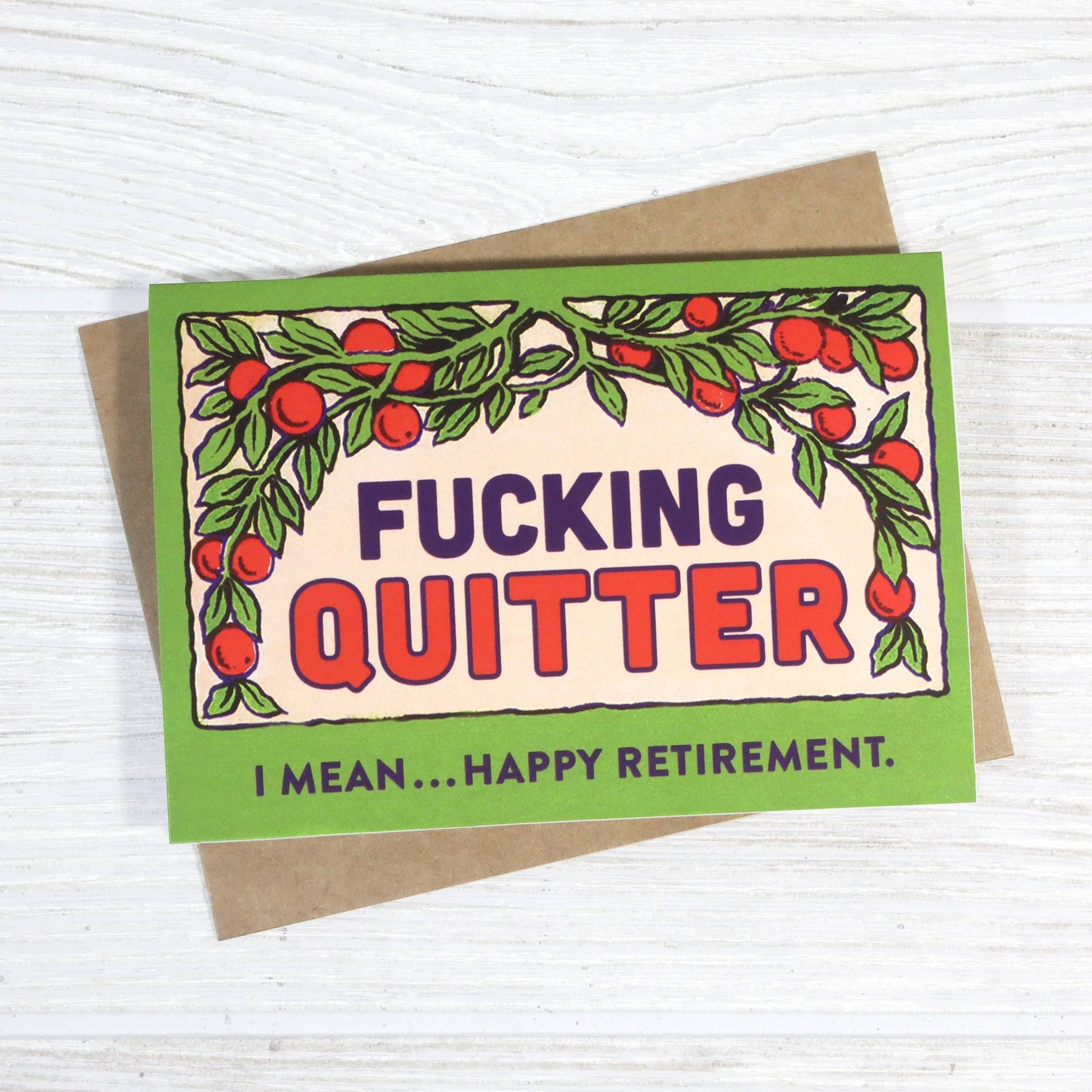 Happy Retirement Vintage Greeting Card - The Regal Find