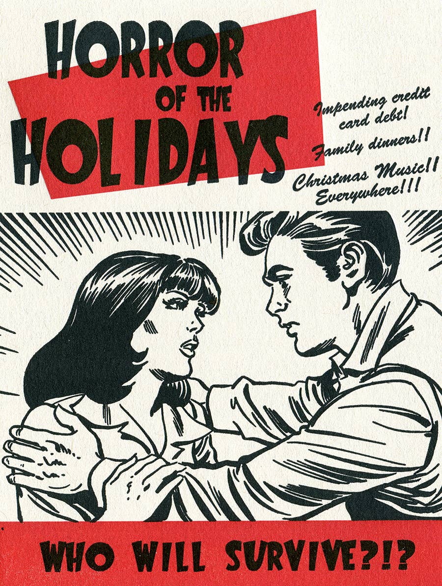 Horror Holidays Greeting Card - The Regal Find