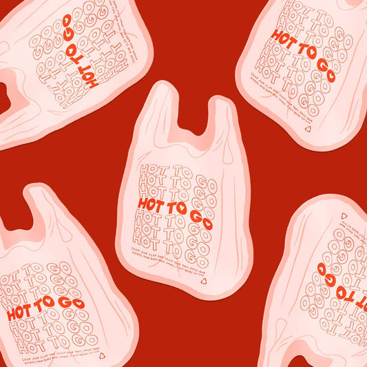 Hot To Go Chappell Roan Inspired Vinyl Sticker - The Regal Find