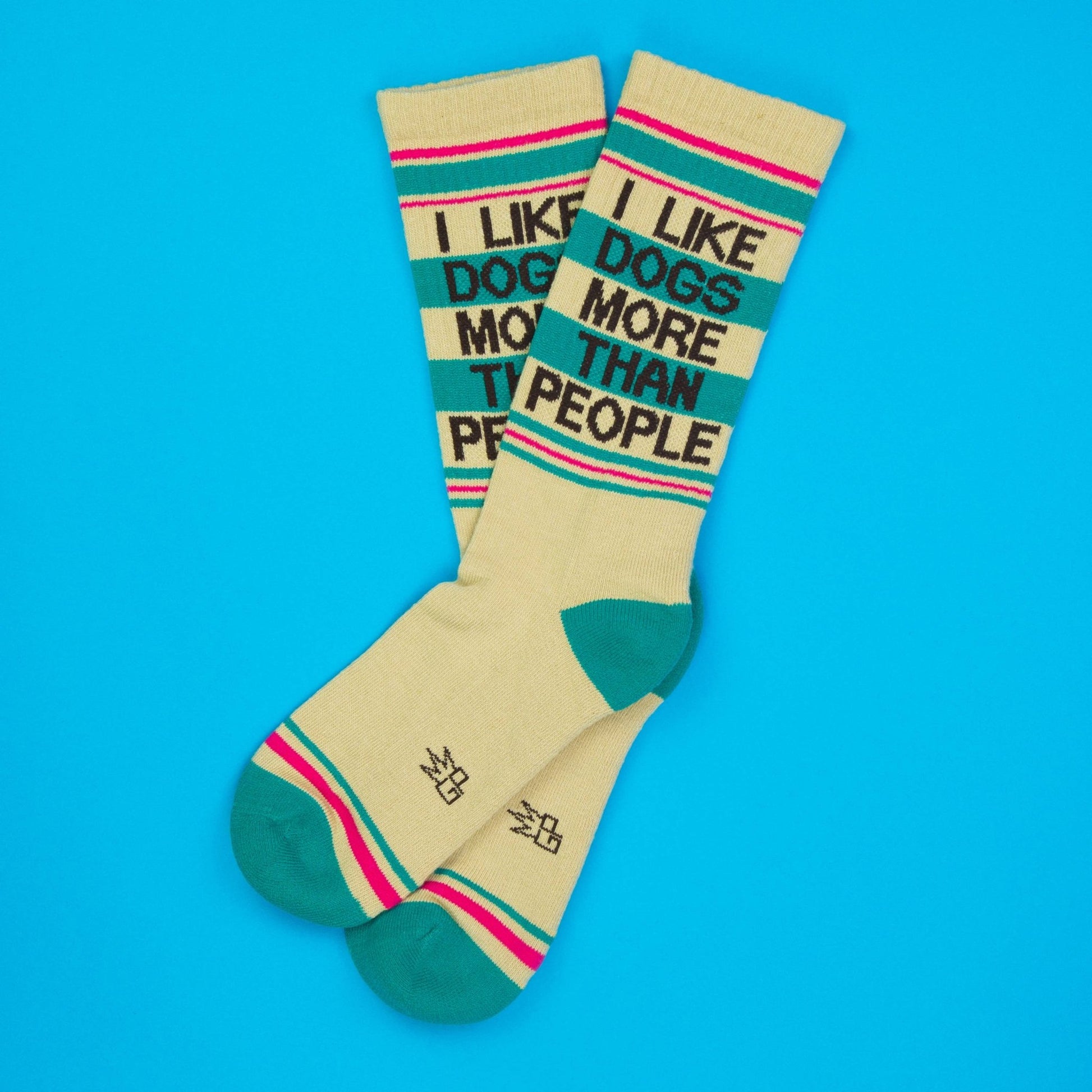 I Like Dogs More Than People Gym Crew Socks - The Regal Find