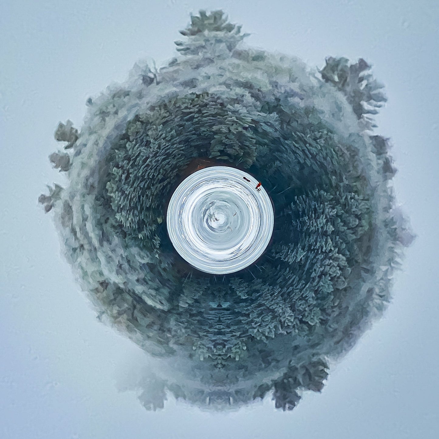 Ice Fishing (Tiny Planet) - The Regal Find