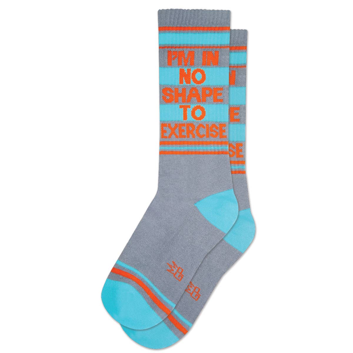 I'm In No Shape To Exercise Gym Crew Socks - The Regal Find