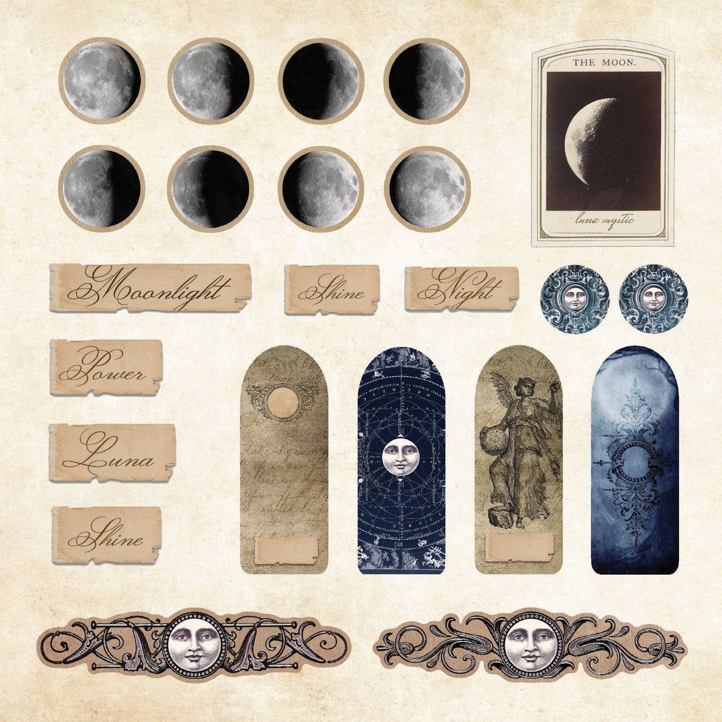 Mystical Ephemera! An Enchanting Vintage Sticker Book - The Regal Find