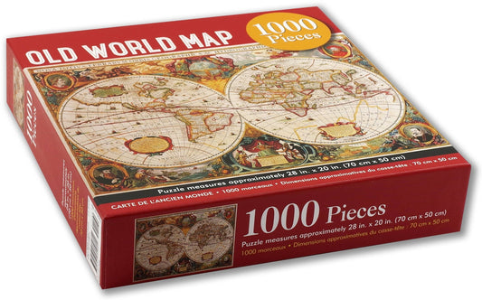 Old World Map 1000 Piece Jigsaw Puzzle - The Regal Find