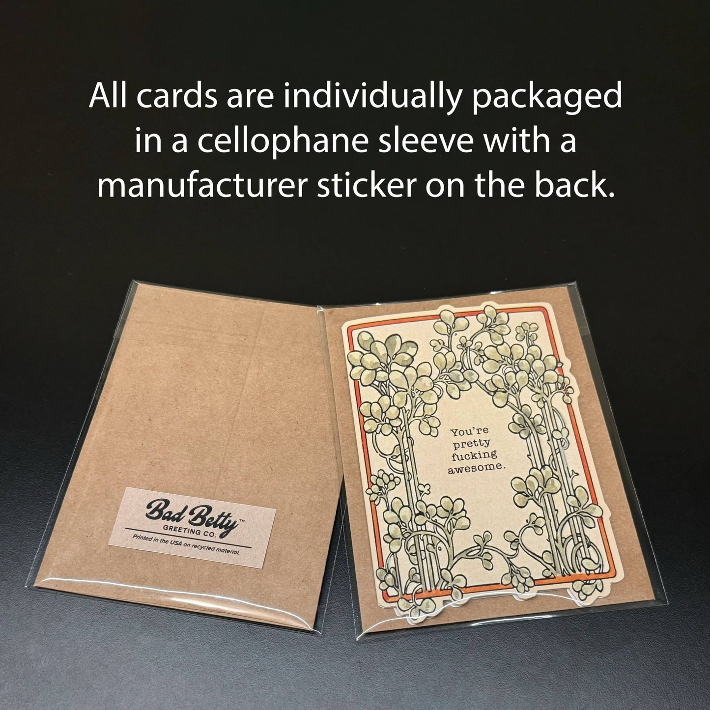 Sarcastic Relationship Hiking Mountain Card - The Regal Find