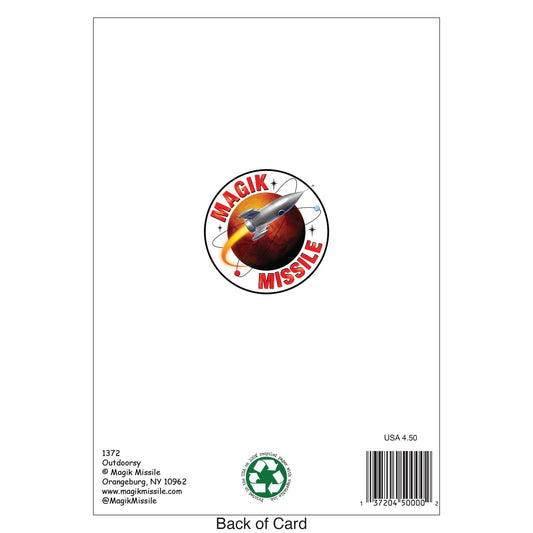 "Something Super Outdoorsy" - Birthday Card - The Regal Find