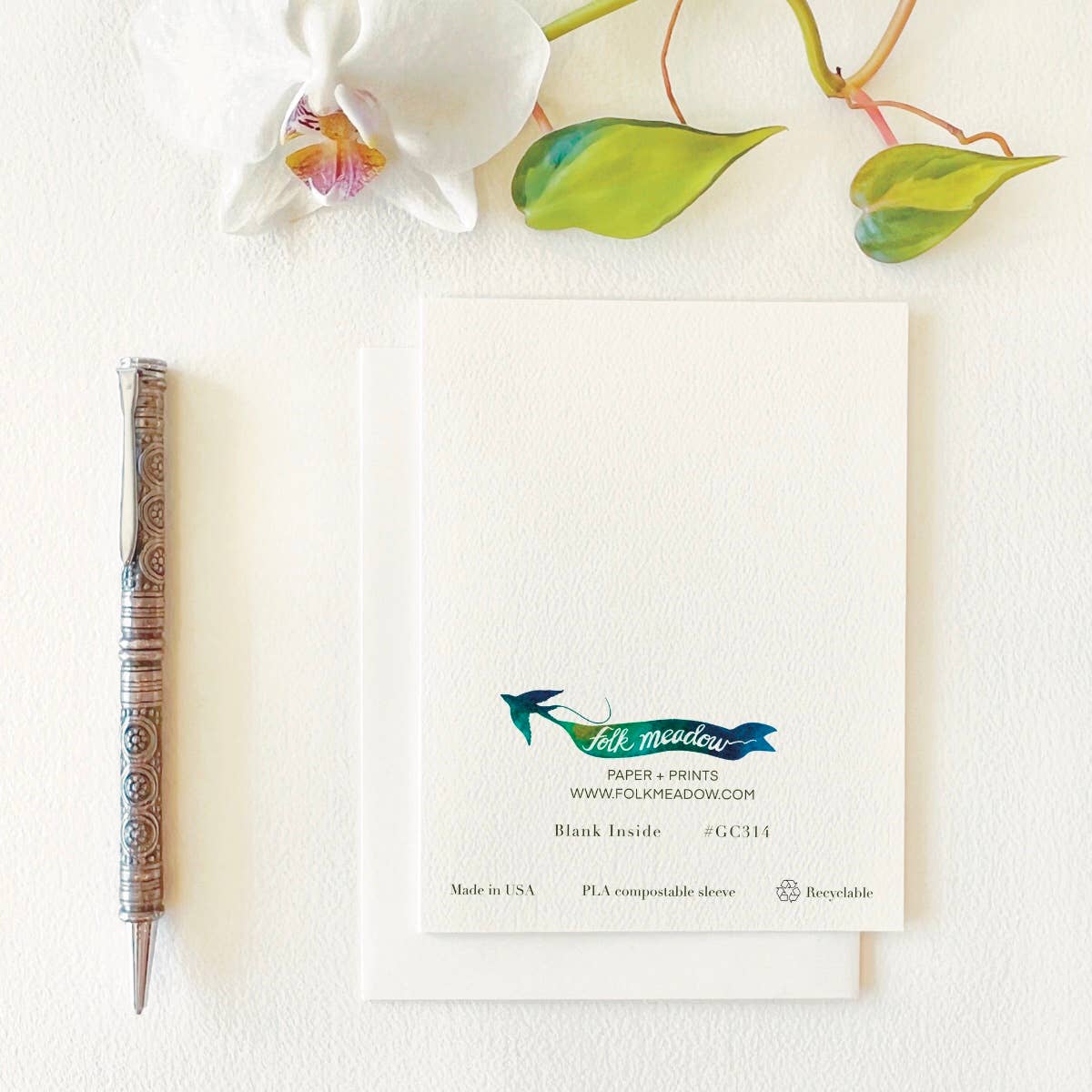 Thank You Tea Tin Greeting Card - The Regal Find