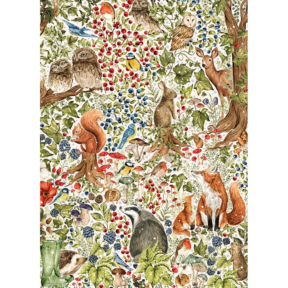 Woodland Wildlife - 1000 Piece Jigsaw Puzzle - The Regal Find