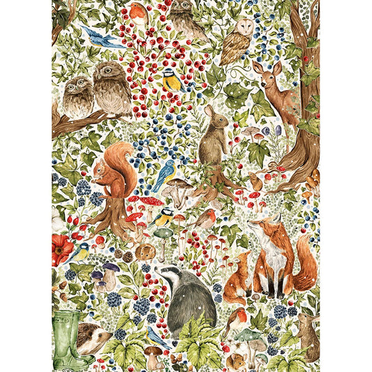 Woodland Wildlife - 1000 Piece Jigsaw Puzzle - The Regal Find