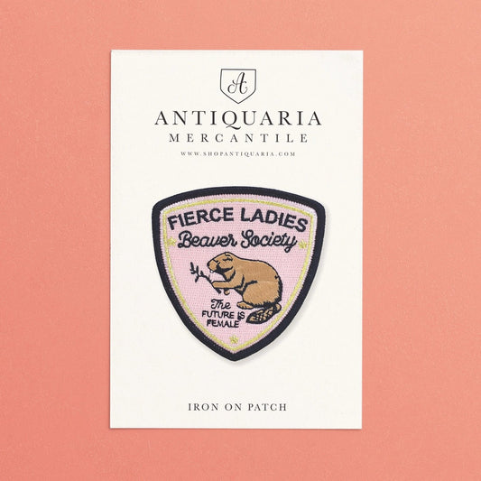 Beaver Society Embroidered Patch - The Regal Find