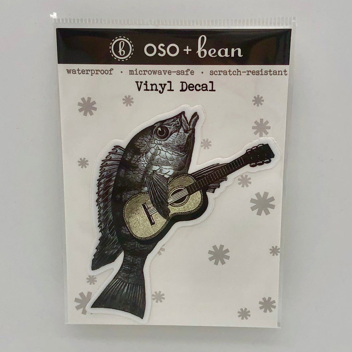 Guitar Fish Vinyl Sticker – The Regal Find
