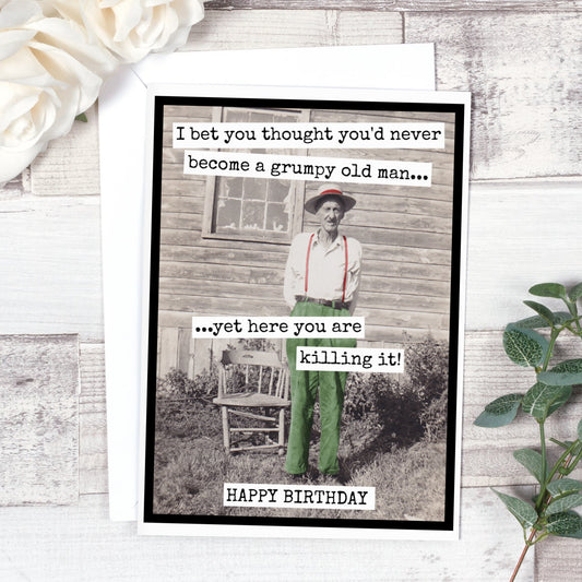 I Bet You Thought You'd Never Become A Grumpy Old Man... - The Regal Find