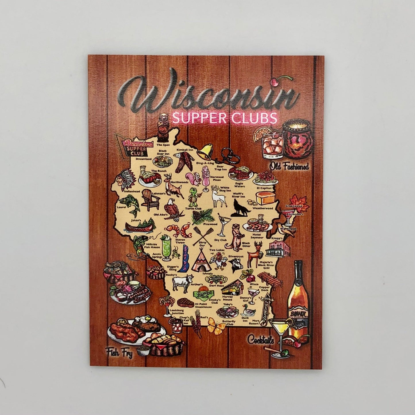 Pink Squirrel Supper Clubs Magnet - The Regal Find