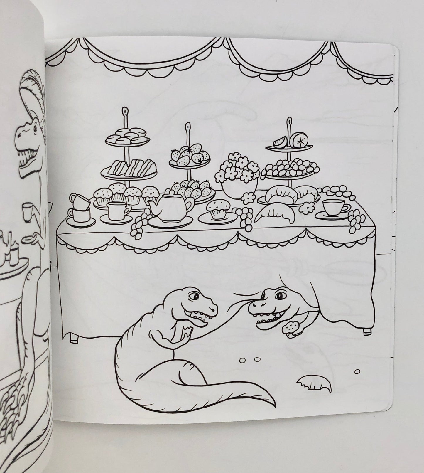 The Dinosaurs A Jurassic Adventure Coloring Book - The Regal Find