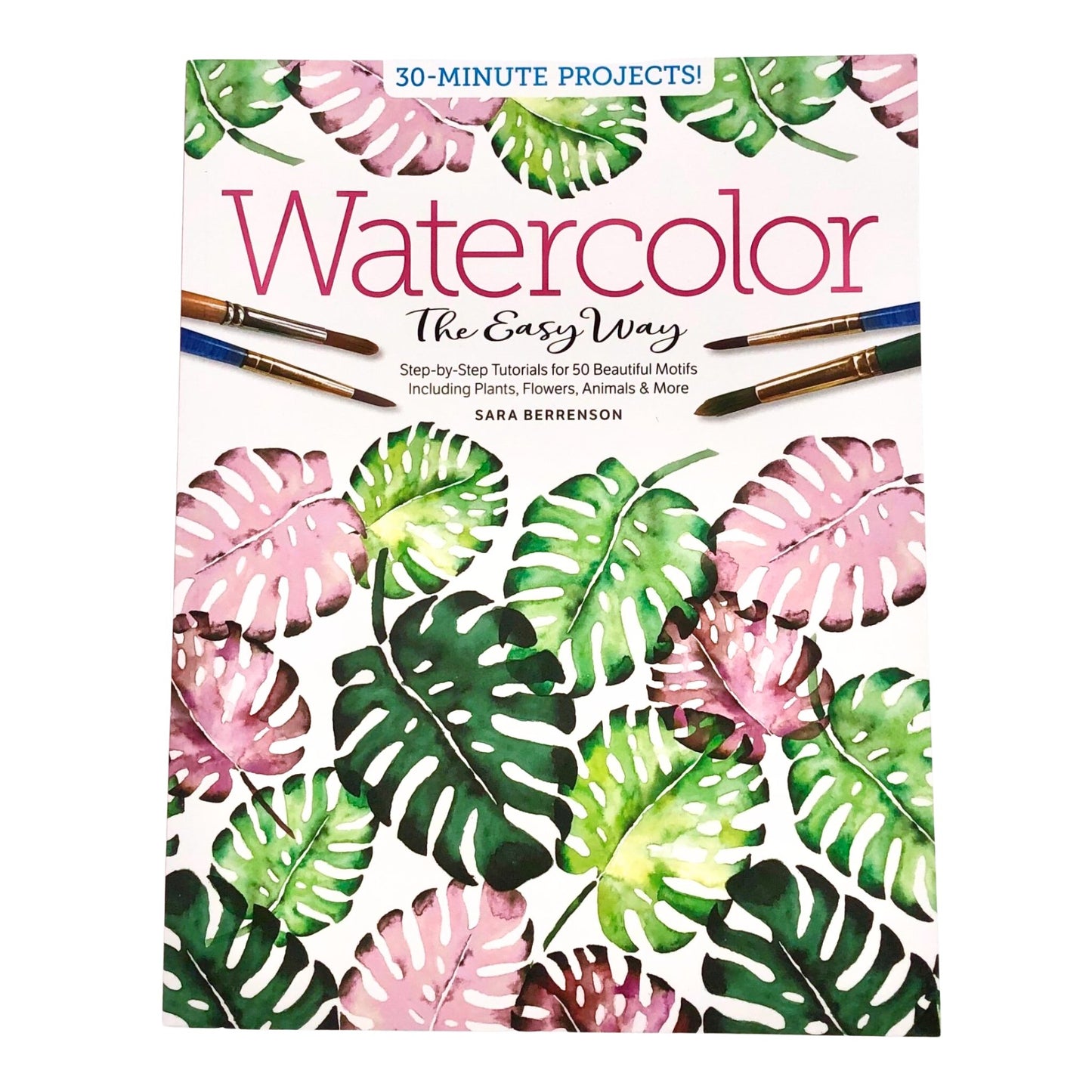Watercolor the Easy Way. Tutorials for 50 Beautiful Motifs-POS - The Regal Find