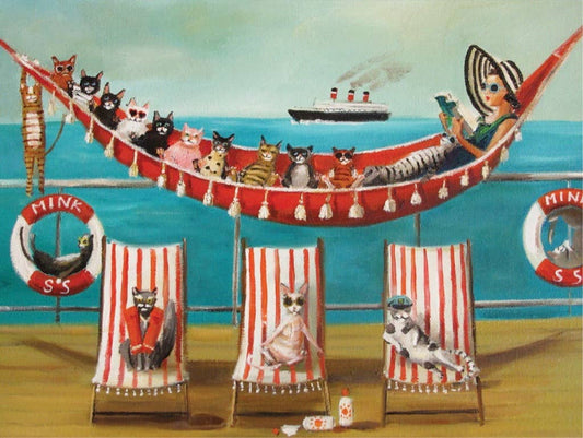 All Paws on Deck - 500 Piece Jigsaw Puzzle