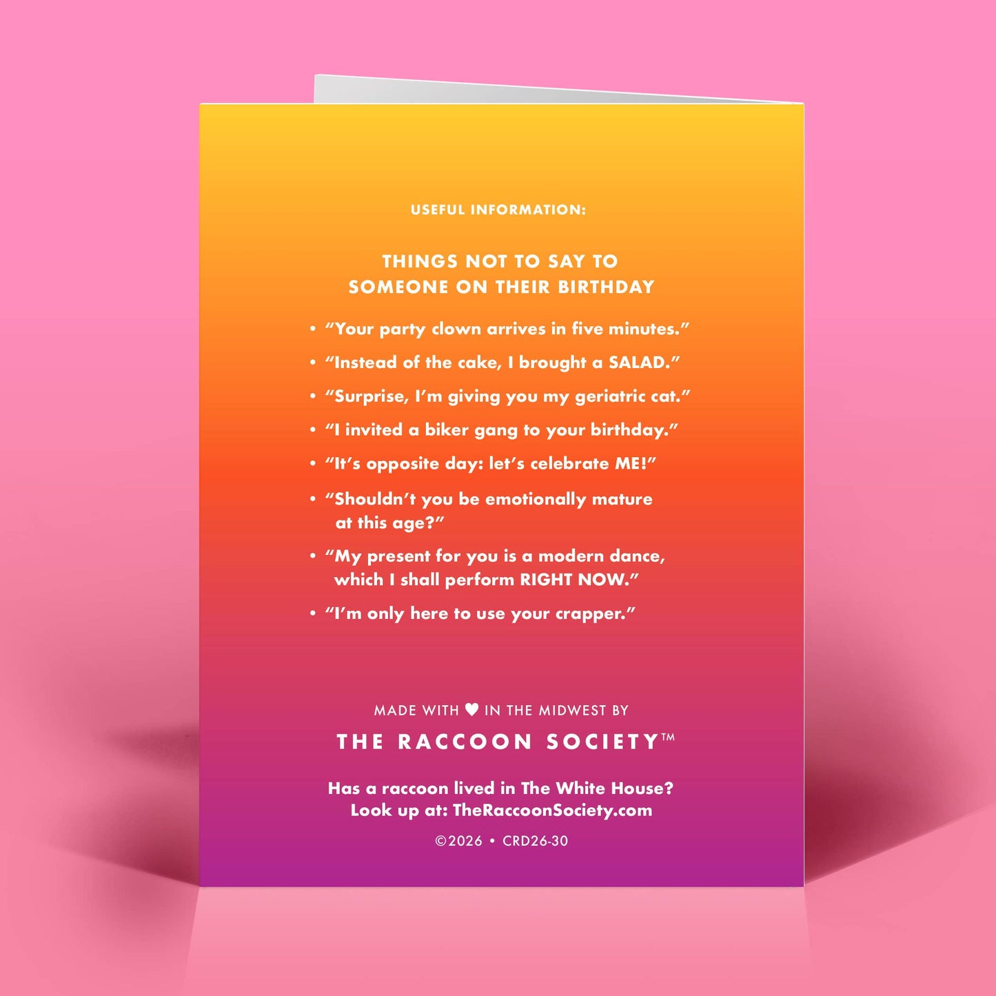 Hope You Get Everything Birthday Card