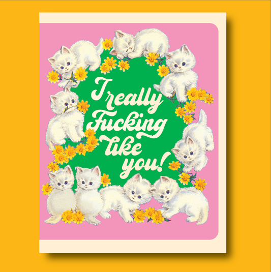 Really Fucking Like You Card